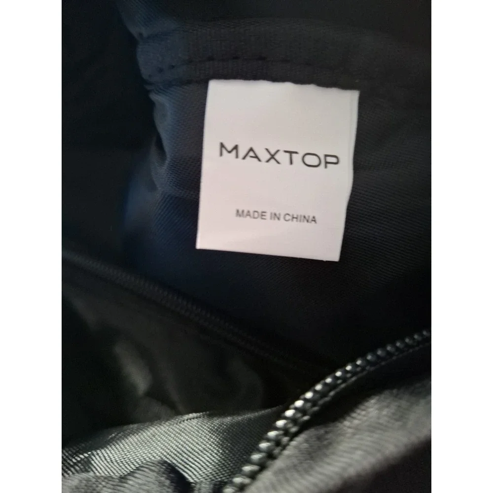MAXTOP‎ Fanny Pack Unisex Multiple Compartments 4 Pockets Black
